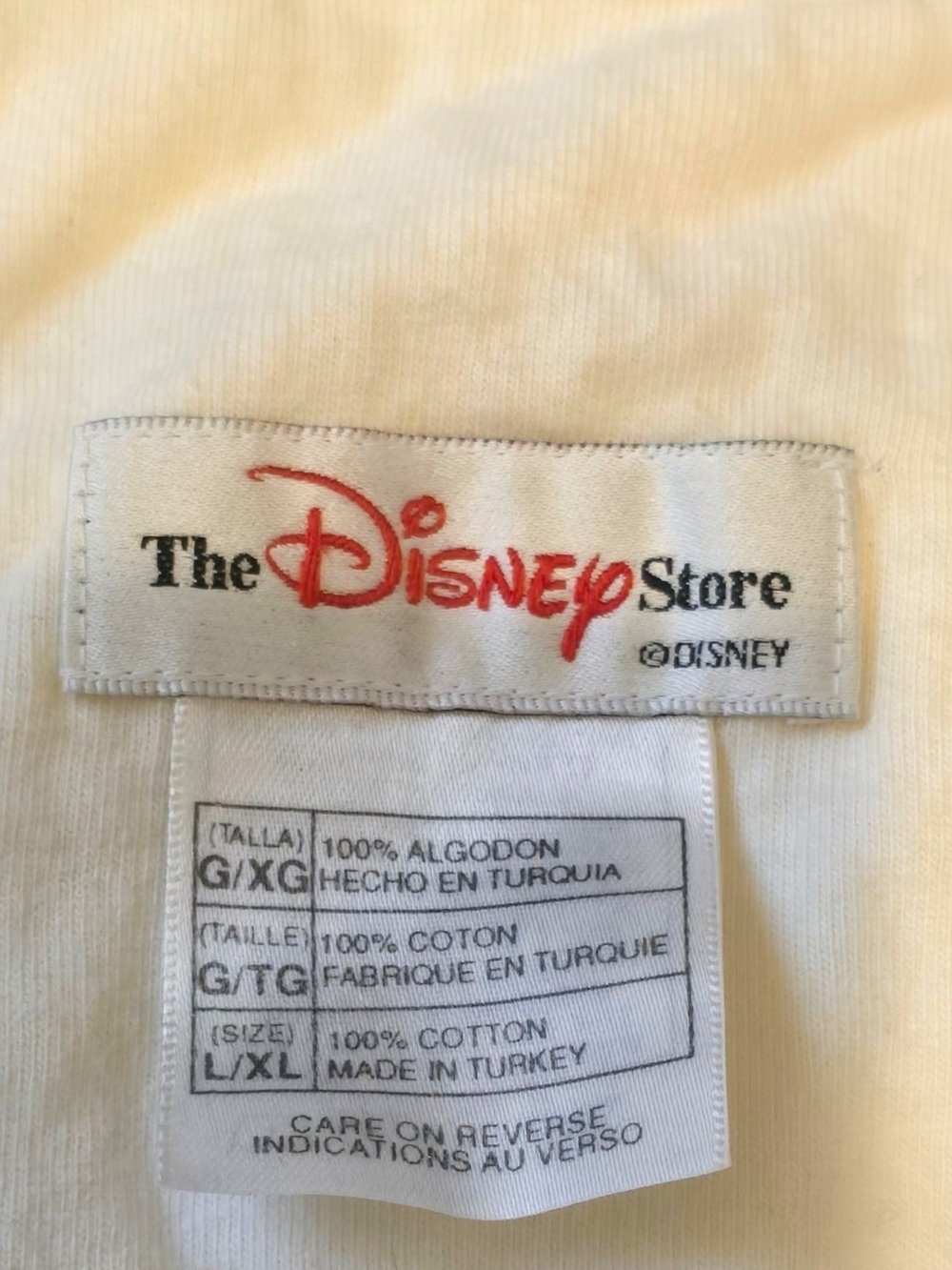 Vintage Disney Store Eeyore Embroidered Sleep Tank Top – Size L/XL - Picture 4 of 6